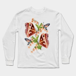 Silk Moth Long Sleeve T-Shirt